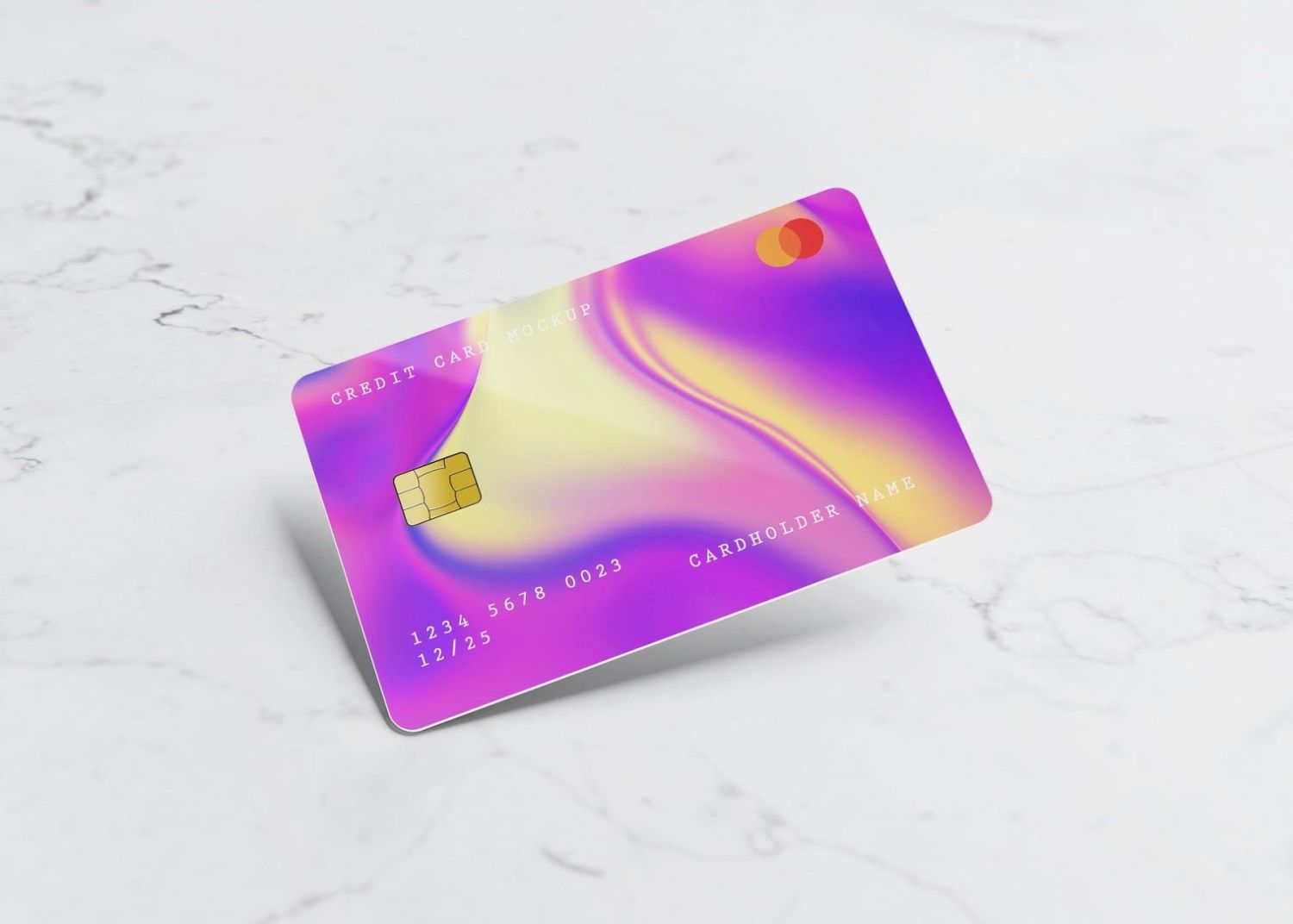 信用卡样机 Credit Card Mockup插图1