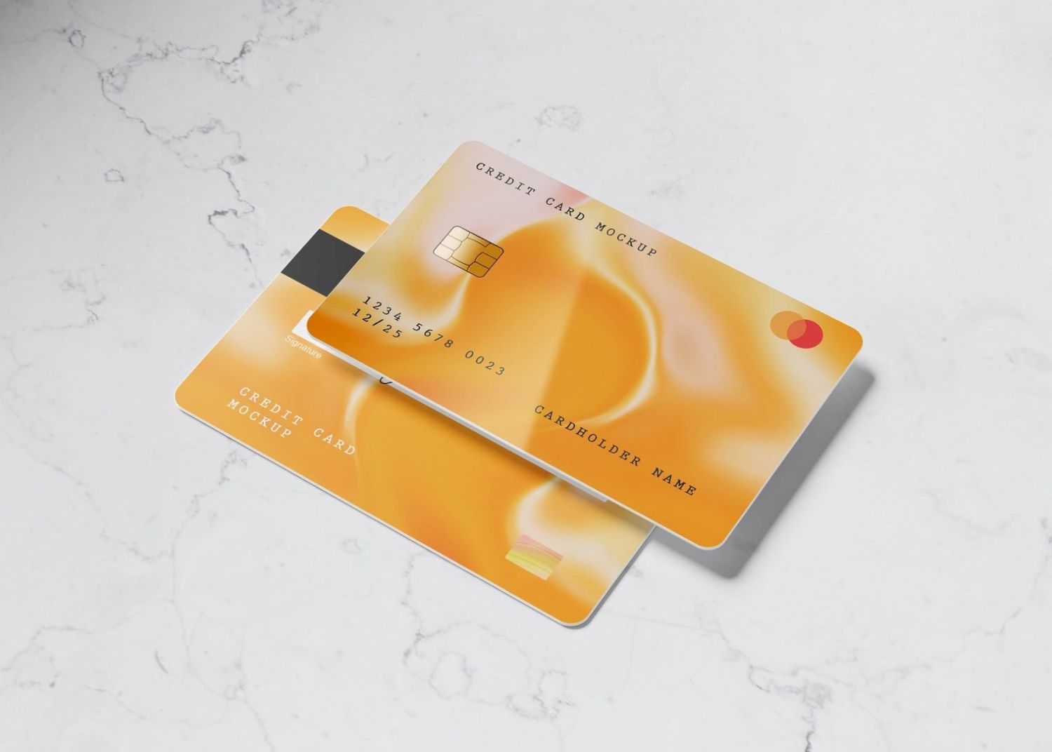 信用卡样机 Credit Card Mockup插图3