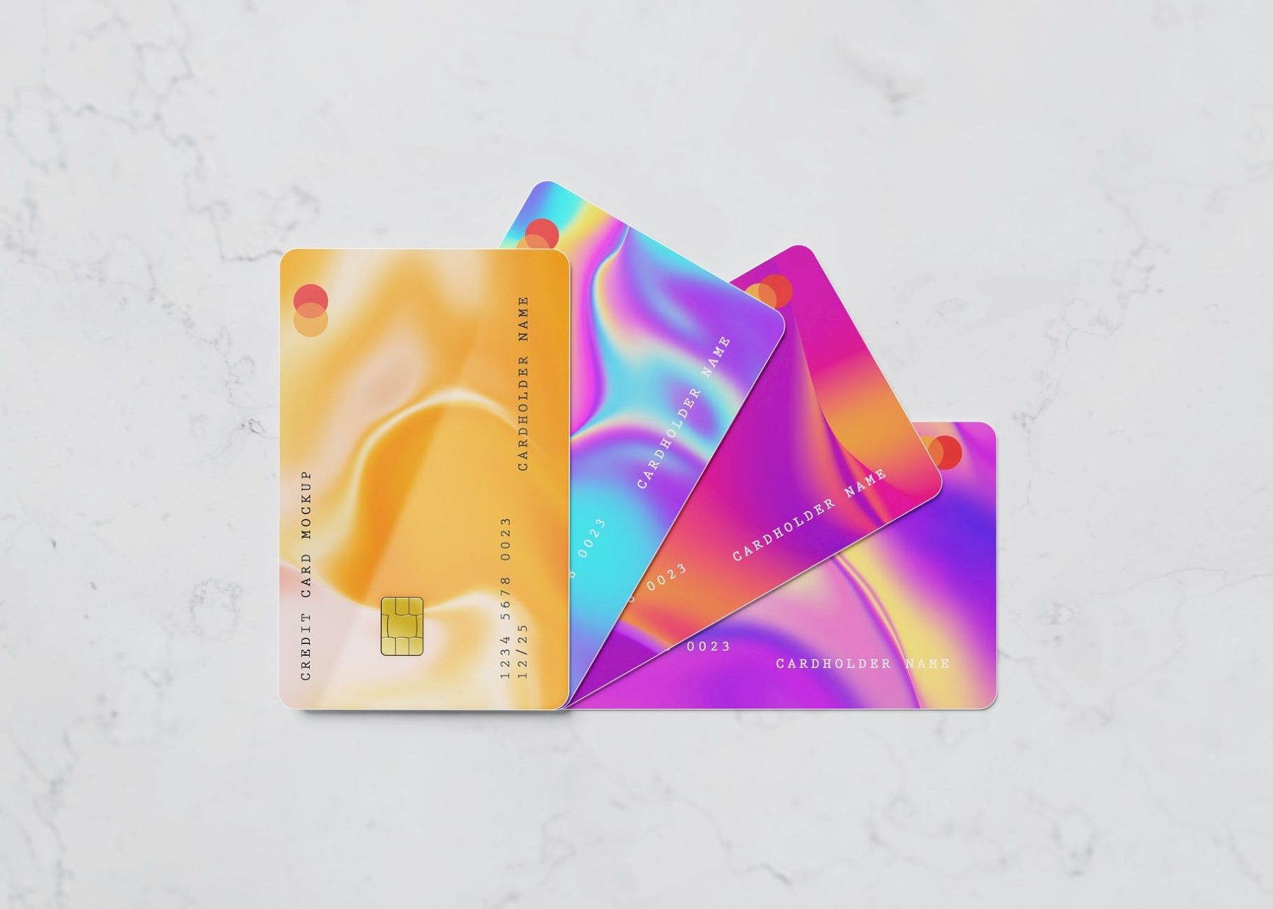 信用卡样机 Credit Card Mockup插图9