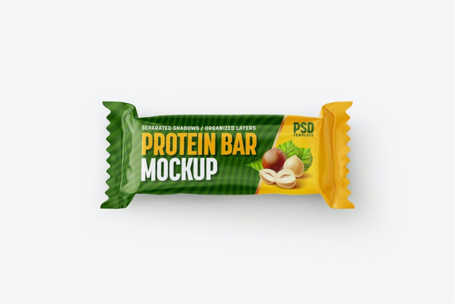蛋白质棒样机套装小吃样机 Protein Bar Mockup Set | Snack Mockup插图6