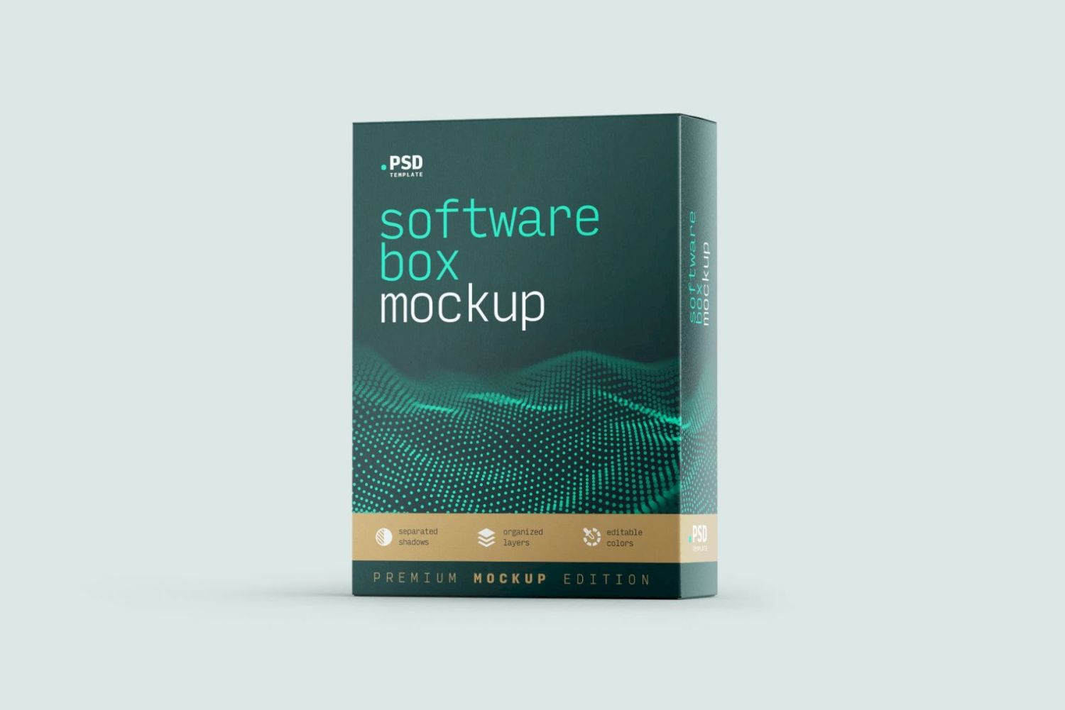 软件盒样机集 Software Box Mockup Set插图5
