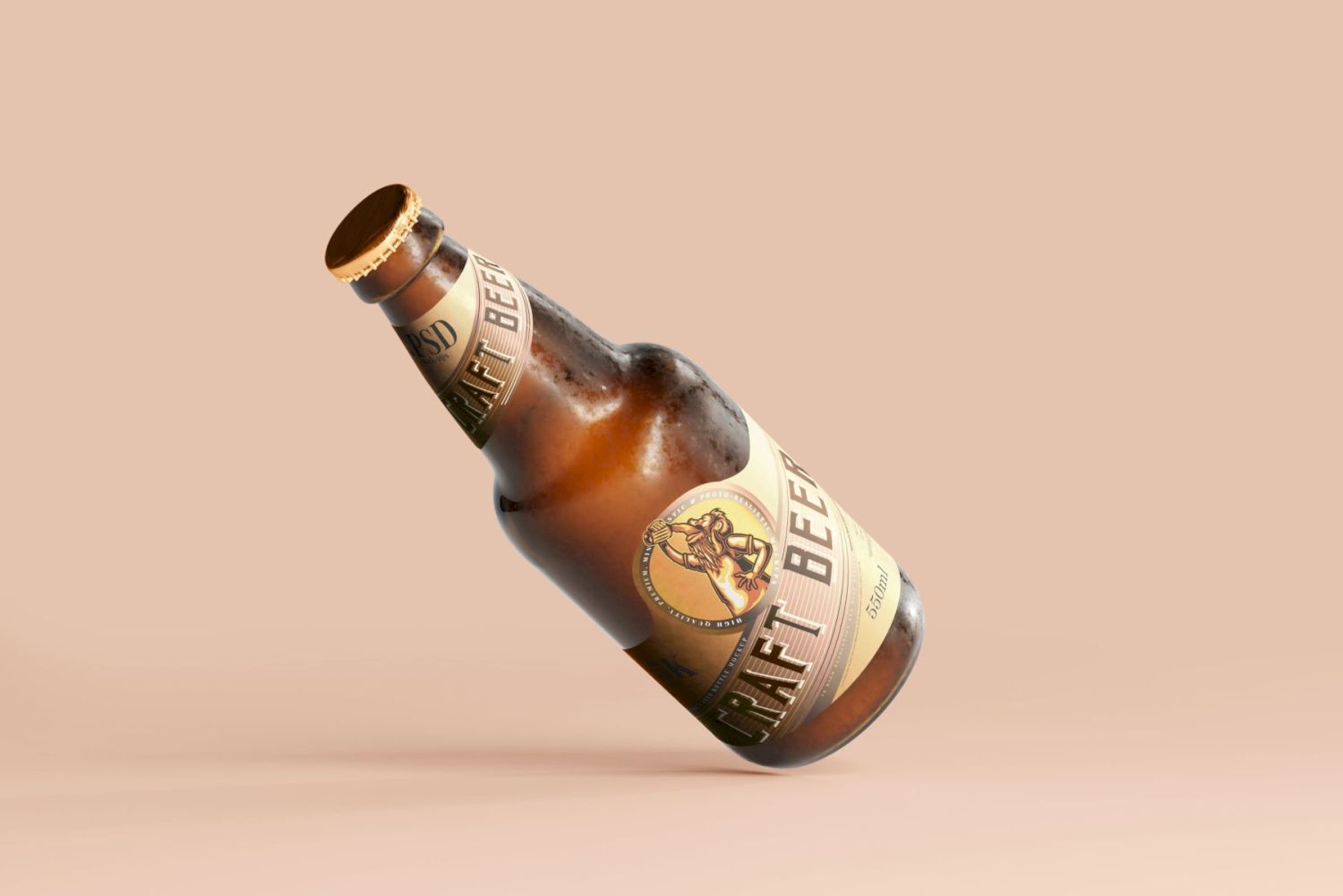 175x 冰镇啤酒瓶样机包 175x Cold Beer Bottle Mock-up Bundle插图77