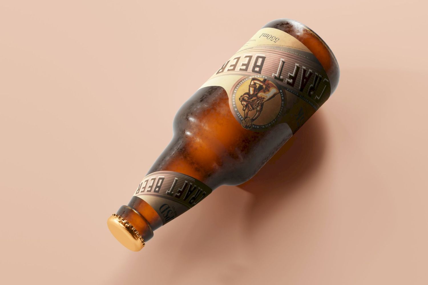 175x 冰镇啤酒瓶样机包 175x Cold Beer Bottle Mock-up Bundle插图90