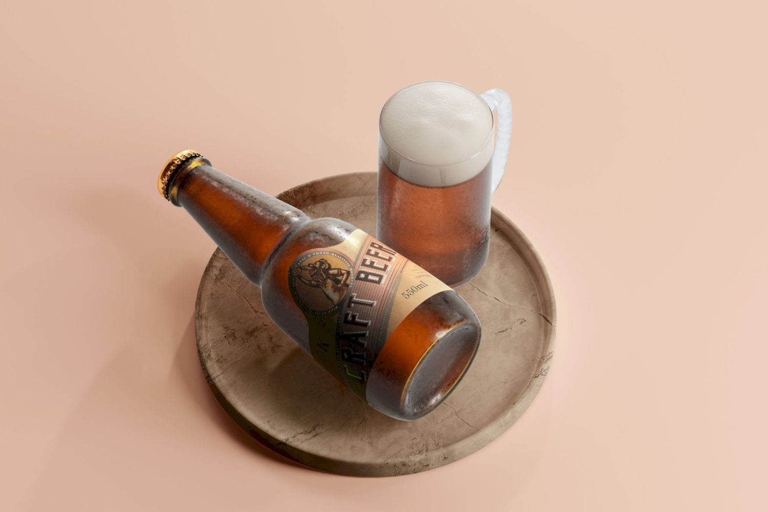 175x 冰镇啤酒瓶样机包 175x Cold Beer Bottle Mock-up Bundle插图110