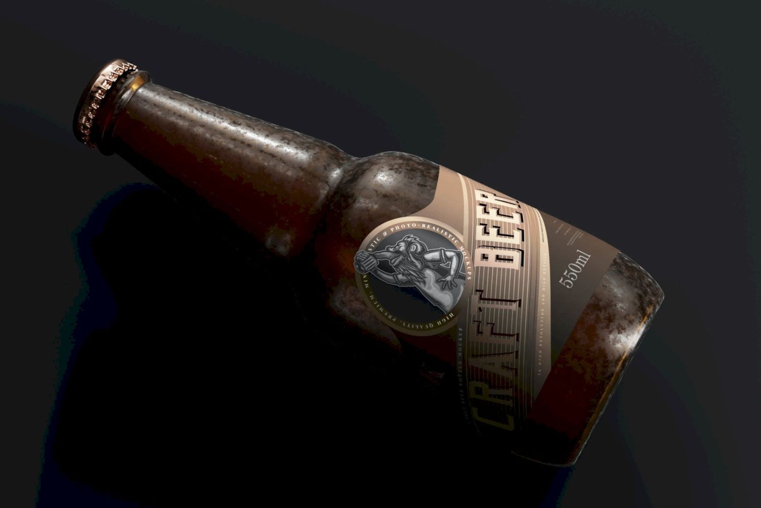 175x 冰镇啤酒瓶样机包 175x Cold Beer Bottle Mock-up Bundle插图112