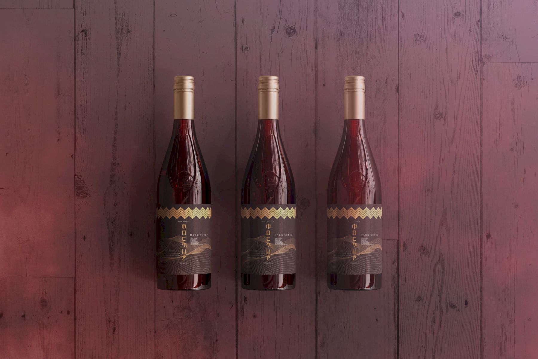 葡萄酒品牌样机系列 Wine Branding Mockup Collection插图102