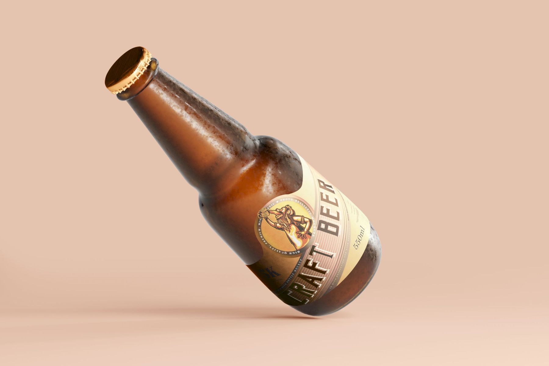 175x 冰镇啤酒瓶样机包 175x Cold Beer Bottle Mock-up Bundle插图105