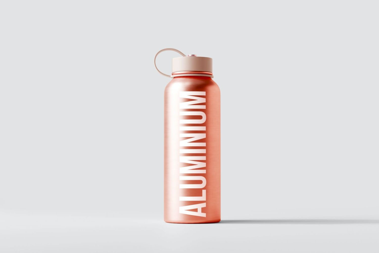 铝水瓶样机包 Aluminum Water Bottle Mockup Bundle插图18
