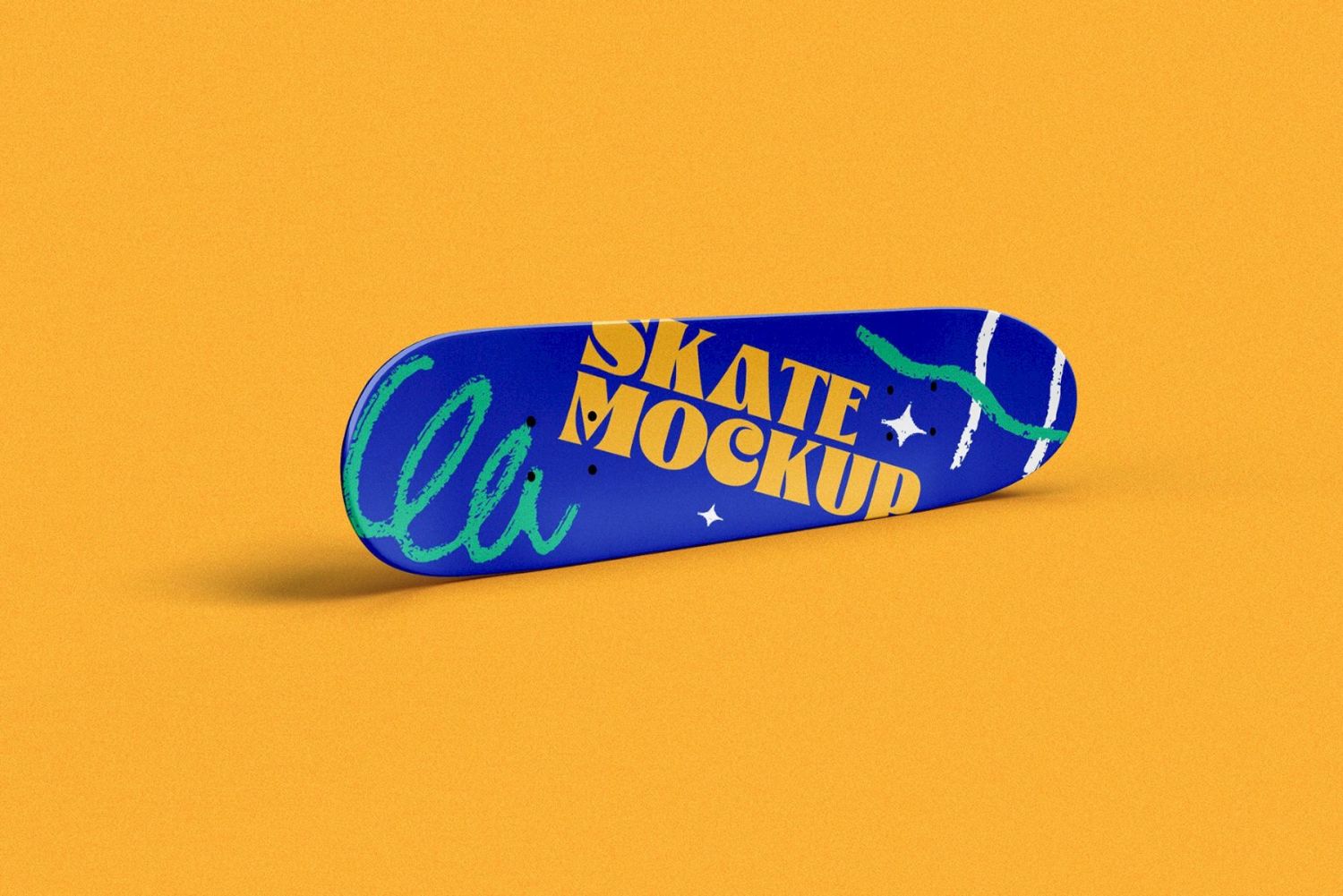 滑板样机 Skateboard Mockup插图7
