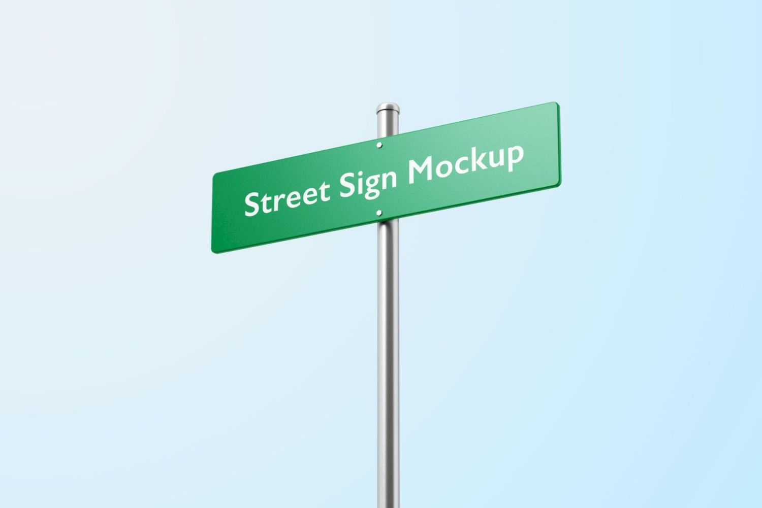 街道方向标志样机集 Street Direction Sign Mockup Set插图5