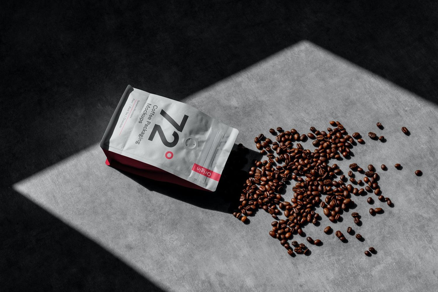 原产地咖啡包装和品牌样机模板的合集插图6