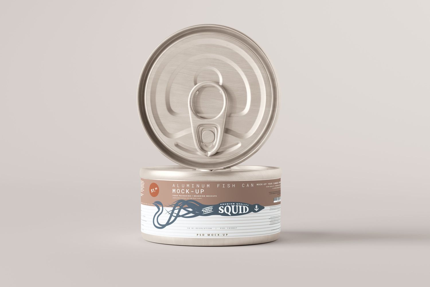 小号食品包装易拉罐罐头样机插图16