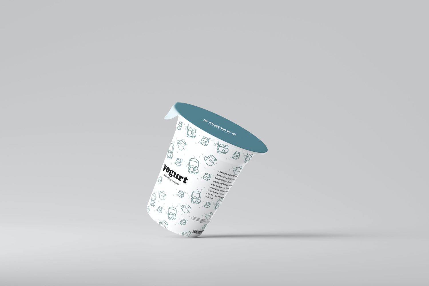 酸奶杯样机插图3