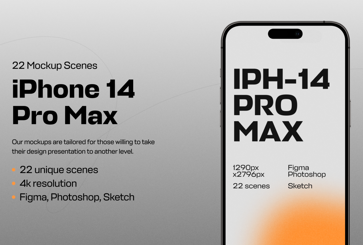 iPhone 14 Pro Max 样机插图